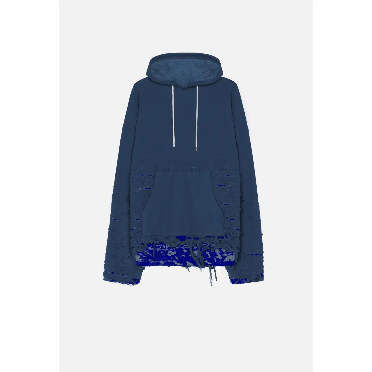 JOHN ELLIOTT REVERSE BURN-OUT HOODIE Mens Apparel