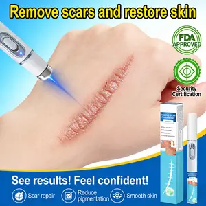 This home-use laser beauty pen is a multi-functional portable tool that smooths facial and body skin, improves uneven skin texture, and fades scars and fine lines. Suitable for all skin types, it makes daily home skincare easy and convenient.