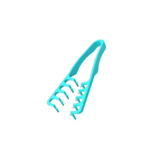 Unisex Hair Comb Wide Tooth Comb Plastic Material Portable Compact Easy Storage Enhances Root Volume Suitable for All Genders Ideal for Travel Office Use