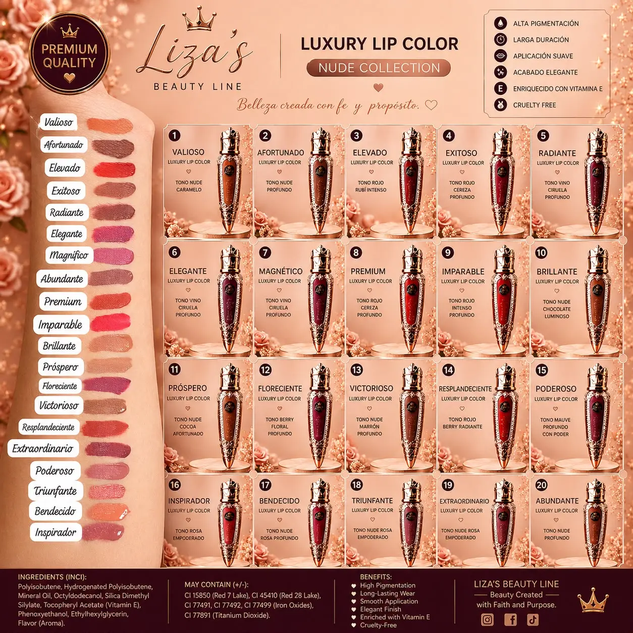 Liza´s Beauty Line Matte Lipstick