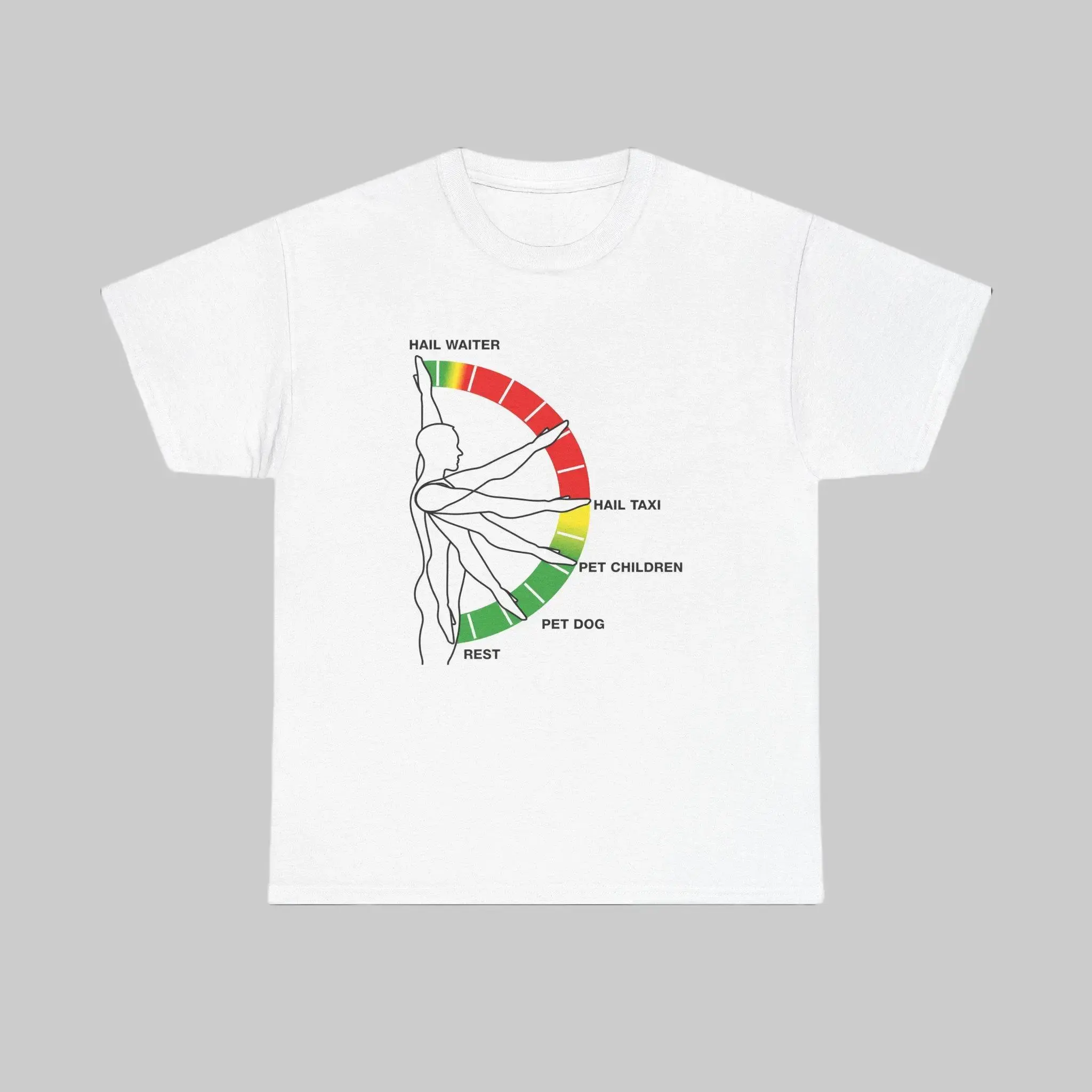 Arm Raise Levels Shirt, Hand Gestures Hoodie, Funny Unisex Tee