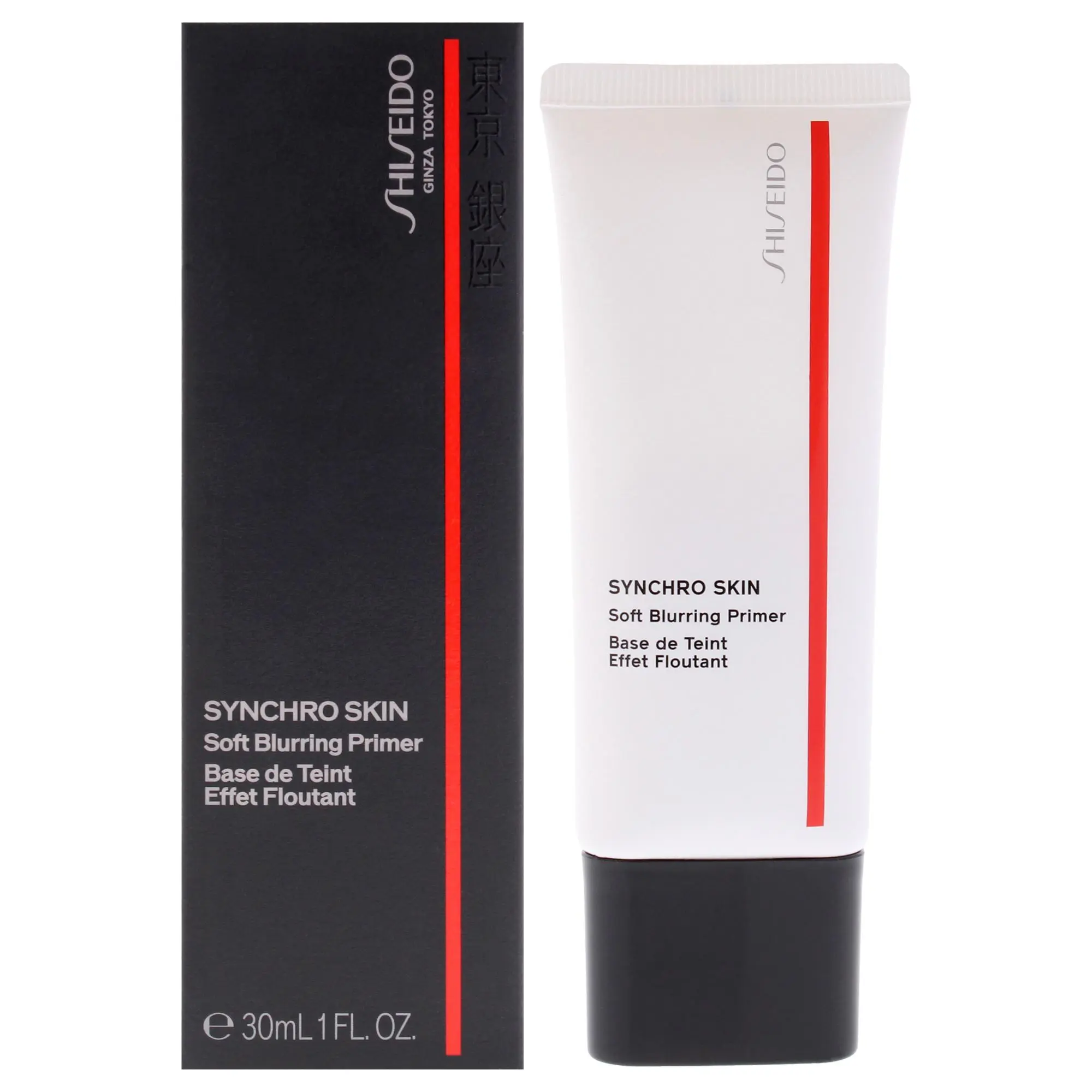 Shiseido Synchro Skin Soft Blurring Primer for Women, Smooth Flawless Makeup Base, Natural Look Finish, 1 fl oz, Blurs Surface