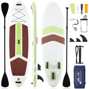 【Deal】Premium SUP Inflatable Stand Up Paddle Board with 2-in-1 Paddle, Wide Stable Design, Non-Slip Comfort Deck for Adults & Youth