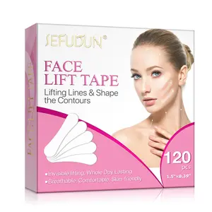 Invisible Facial Lift Patch, 120pcs/box Face Firming Tape, Facial Skin Lifting Sticker, Facial Skin Care Tool for Women