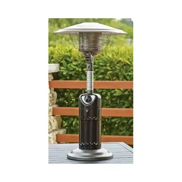 Bali Outdoors Black Table Patio Heater - Matte Black - Portable Propane - 10000 BTU