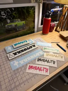 YUSALTY Decals