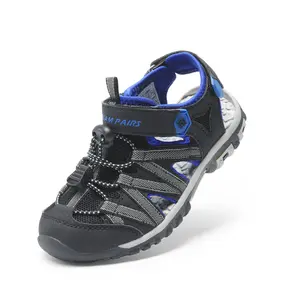 DREAM PAIRS KIDS Boys Girls Closed-Toe Outdoor Summer Sport Sandals for Little/Big Kid