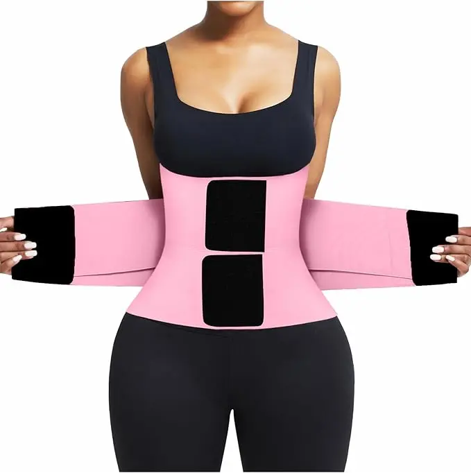 FeelinGirl Belt Waist Cincher Ab Belt with Triple Wrap Women Comfortable Fabrics Adjustable Lady Festival Lady Comfort Fabrics Womenswear Tummy Control Compression Shapewear