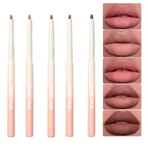 Matte Finish, Long-Lasting & Smudge-Proof, Easy to Apply for All Skin Types Lipliner，Non-transfer lip liner，Long Lasting Lip Liner Cosmetic Eyeliner