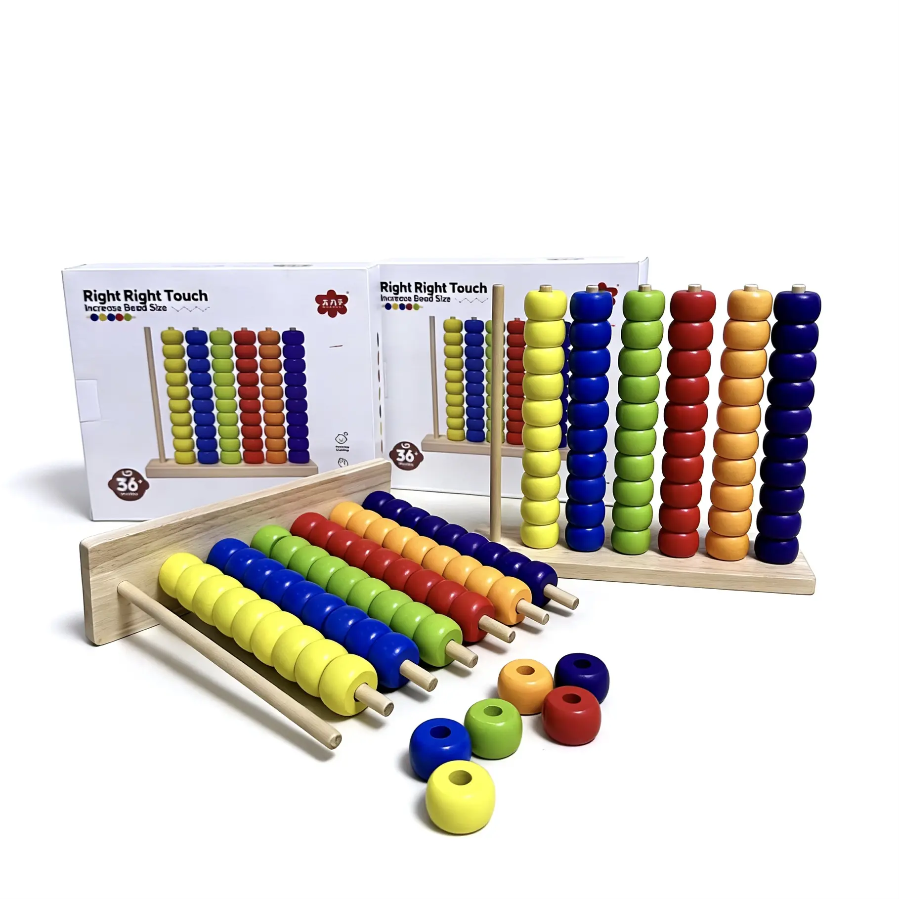 Wooden Stacking Puzzle - Unisex Color Block Educational Strategy Board Game, Family-Safe, Multiplayer Color Stack Challenge with Multiple Gameplay Modes, Indoor Brain Teaser for Ages 3+, Free Delivery