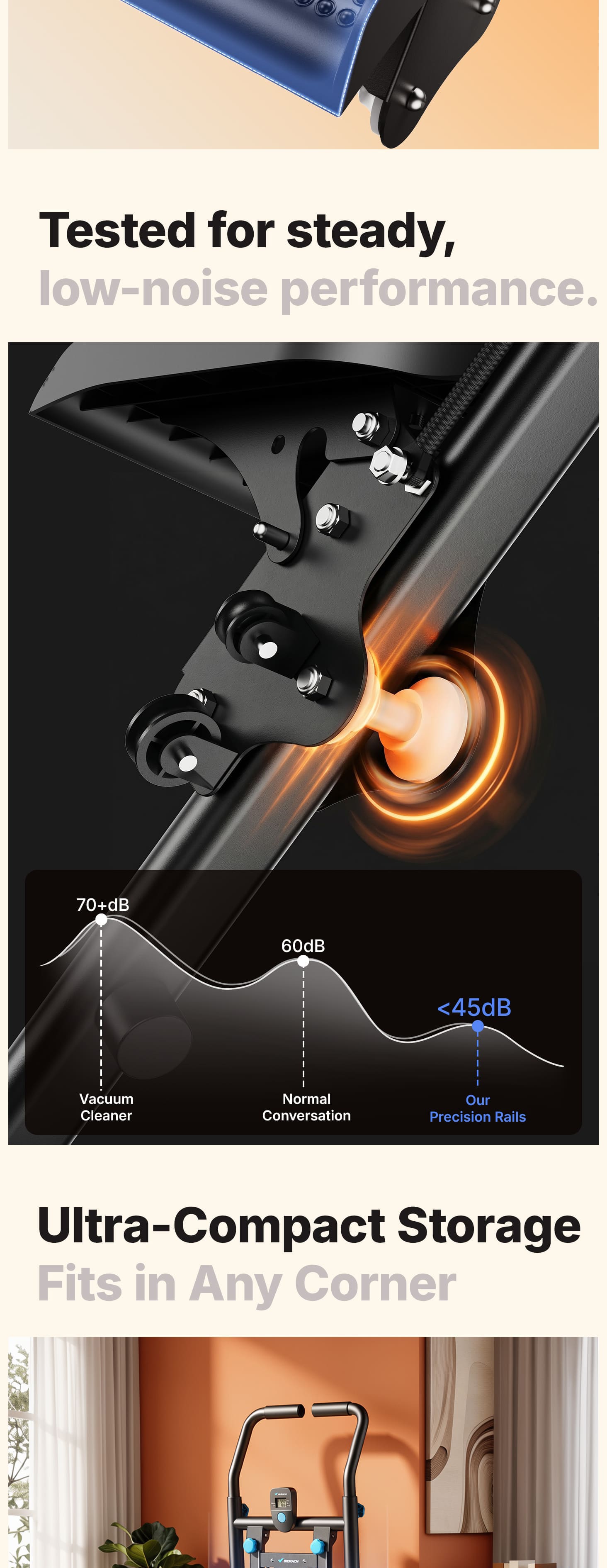 Merach Stair Stepper with Handlebar for Full-Body Workout, 330LBS Capacity, Compact Cardio Climber Exercise Machine with Adjustable Pedals, Vertical Climber for Home Gym Merach Stair Stepper with Handlebar for Full-Body Workout, 330LBS Capacity, Compact Cardio Climber Exercise Machine with Adjustable Pedals, Vertical Climber for Home Gym