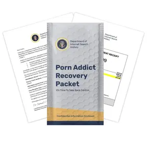 "P Addict Recovery" ANONYMOUS Prank Mail Envelope