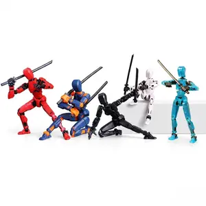 AOTAROW Pre-Assembled T13 Action Figures - Multi-Jointed Articulating Collectible Toyset, Poseable Collectible Desktop Decoration, Teenage Boy Gifts