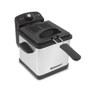 Elite Gourmet 1.6 quart Stainless Steel Deep Fryer