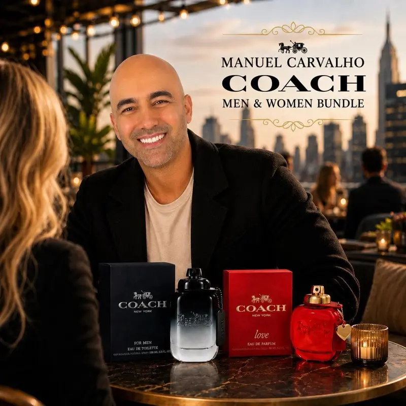 Coach Duo Bundle Love EDP 90 ML + Black 100 ML Spray For Unisex