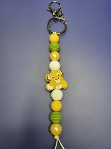Lion Silicone Keychain
