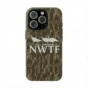 Custom bottomland camo, Turkey V1 Hunting Phone Case for iPhone 17 16 15 14 13 12 Pro Max / Plus / Pro – Camo Outdoor Unisex, Heavy-Duty Protection, Perfect Gift for Hunters