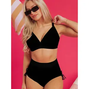 SwimWeekString Tie Side Bikini Bottoms Women Brazilian Swimsuit Bottom Low Rise Low Waist Swim Bathing Suit Bottom