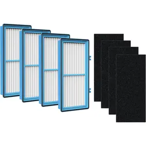 AER1 Filter Replacement for Holmes Air Purifier HAPF30AT HAP242-NUC Total Air 4 HEPA 4 Carbon Booster, Remove Odor  VOCs 1.2 x 10 x 4.6 Inches