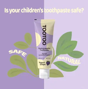 tootoo Hydroxyapatite Tween Toothpaste 5% for Enamel Repair & Teeth Whitening Refreshing Flavor Fluoride-Free 4.23oz Gentle Formula for Sensitive Teeth Care