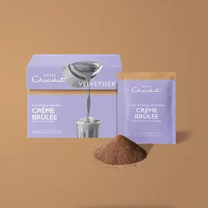 Crème Brûlée Cold Drinking Chocolate