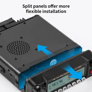 Clarigoc FT7800 Vehicle Radio, Nationwide Coverage Walkie Talkie, Mini Handheld Two‑Way Radio for Security, Construction Site, Office & Fleet Use. Minimum order quantity: 10 units.