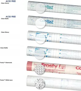 Con-Tact Frosty Diamonds Privacy Window Film, Self-Adhesive Semi-Transparent Shelf Liner, 18" x 9'