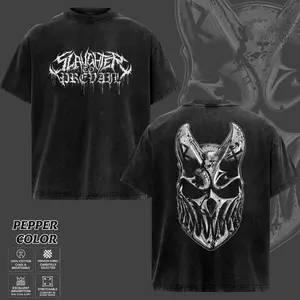 [COLLECTION] Slaughter To Prevail T-Shirt, Alex Terrible Grizzly T-Shirt, Unisex Oversize Heavyweight Cotton Metal Band Tee, Gift for Metal Music Lovers, Gothic Aesthetic Streetwear Top ORM