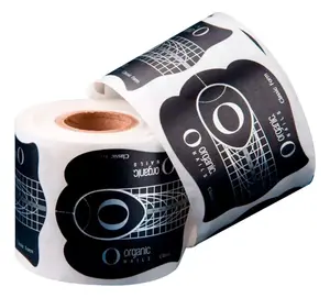 Organic Nails Classic Forms, 200 Multiple Shapes Pieces - Nail Art Design Tools for Acrylic/Gel Applications, Beginners & Professionals