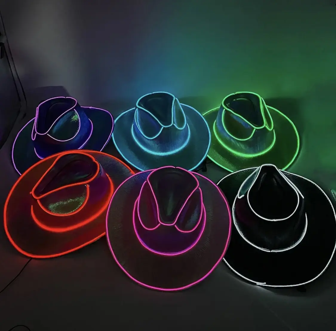 Led Cowboy Hat