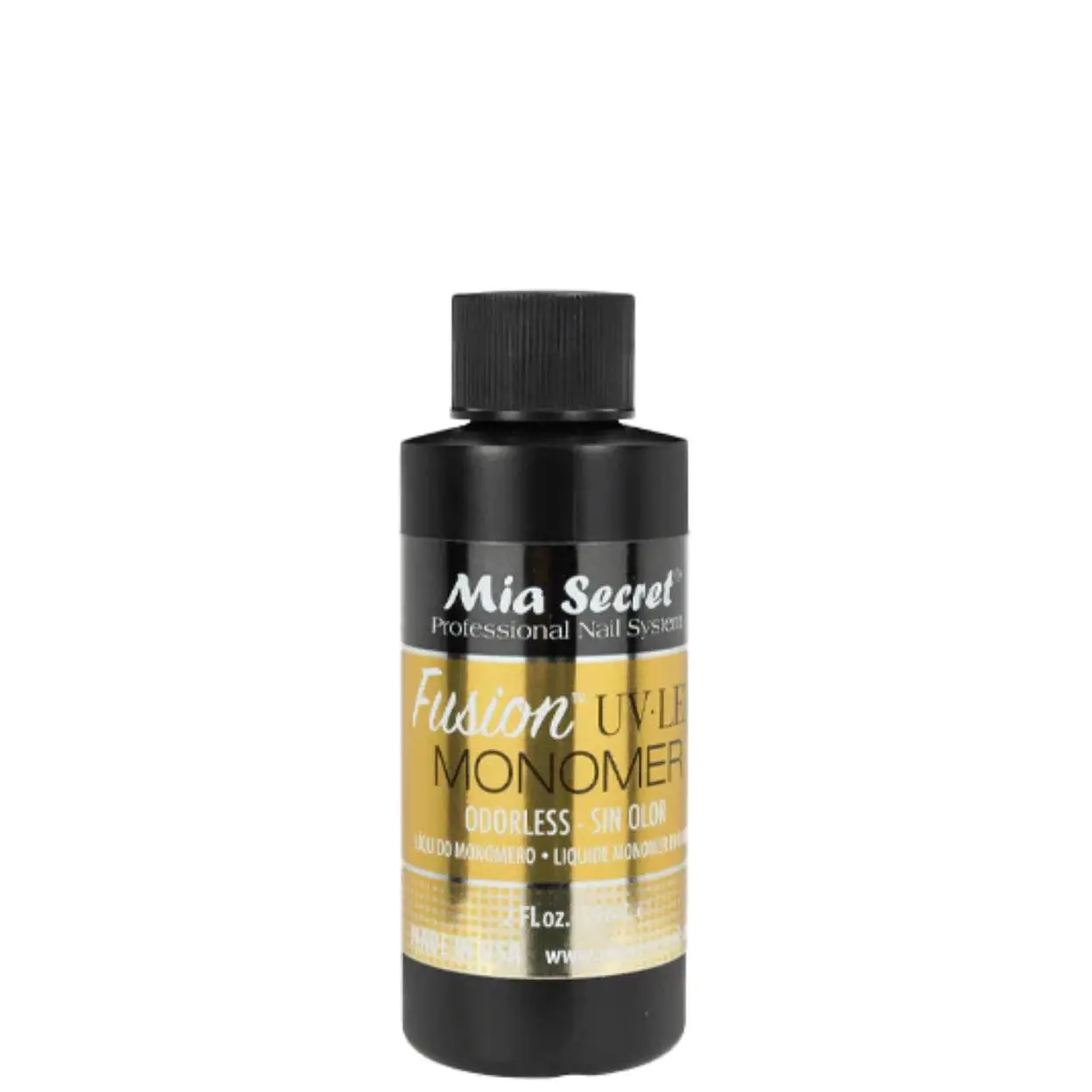 Mia Secret Fusion UV/LED Monomer, Advanced Formula Acrylic Liquid for Professional Nail Techs, Manicure Supply in a Bottle