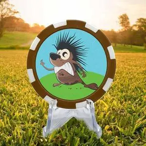 Fucking Golf Carts Custom Golf Poker Chip Marker