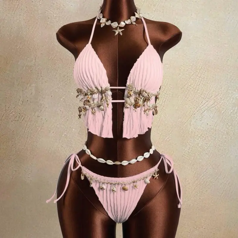 LEYLA SEASHELL TANKINI 2 PIECE SET