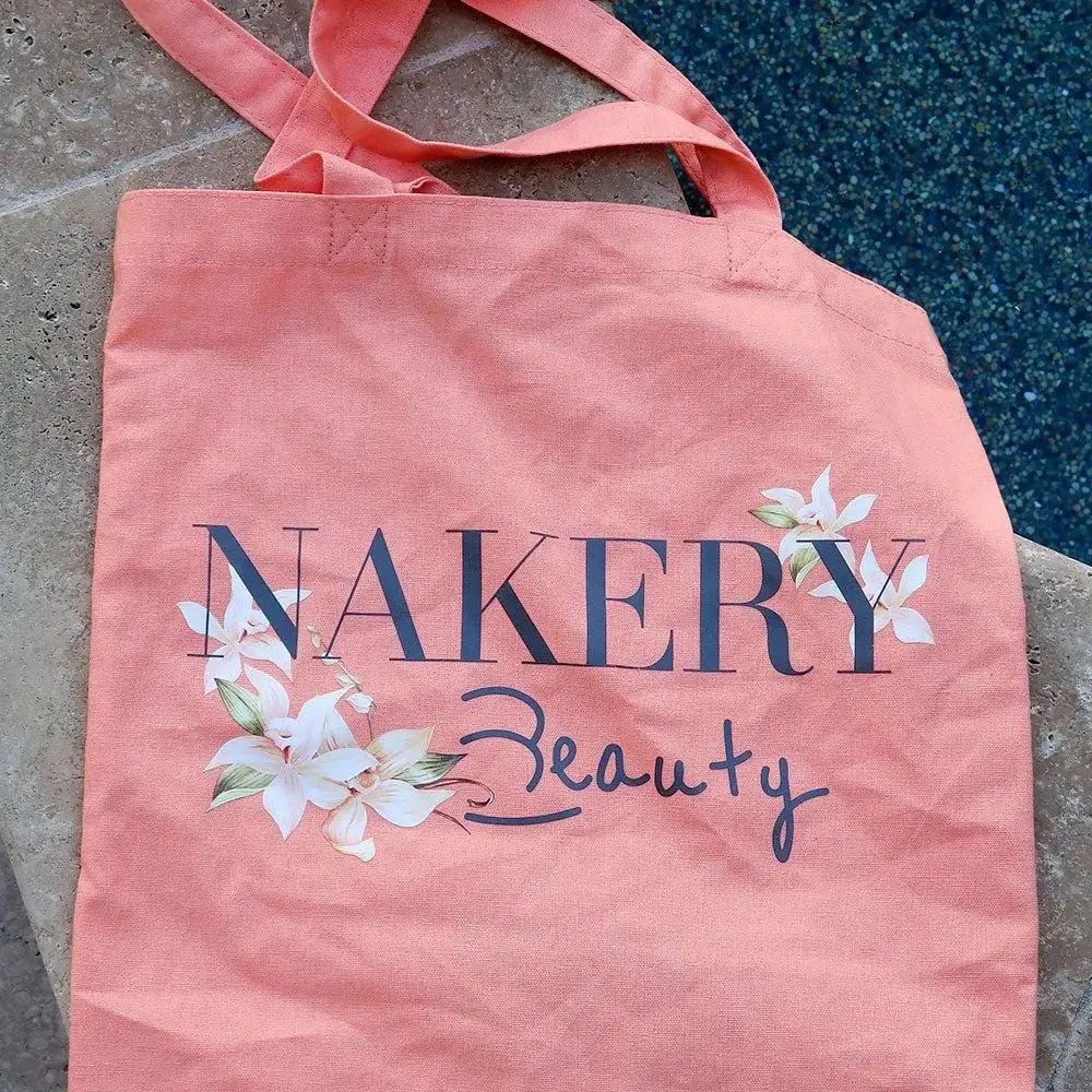Peach Tote Bag