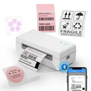 JADENS Shipping Label Printer 668BT, Bluetooth Wireless Thermal Label Printer, Compatible with iOS, Android, Windows, Mac, Chromebook, Widely Used for Etsy, Ebay, Shopify, USPS