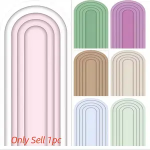 Striped Arch Wall Background, Children Birthday Party Colorful Decoration, Wedding Baby Shower Dual-Sided Backdrop, Wedding Arch Cover