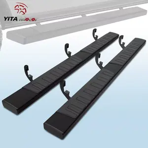 YITAMOTOR 6 Inches Running Boards for 2019-2025 Chevrolet Silverado 1500/GMC Sierra 1500/20-25 Silverado 2500HD 3500HD Crew Cab/Sierra 2500HD 3500HD Crew Cab