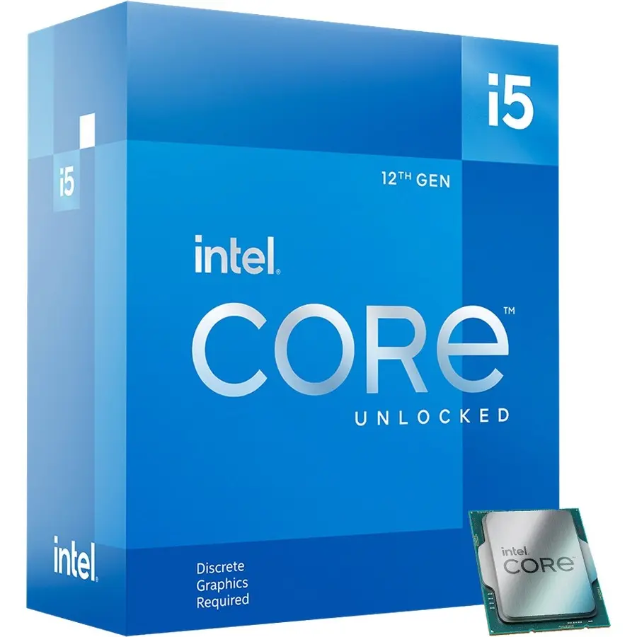 Intel i5-12600KF 10 Core 3.70GHz OC LGA-1700 Boxed Processor BX8071512600KF