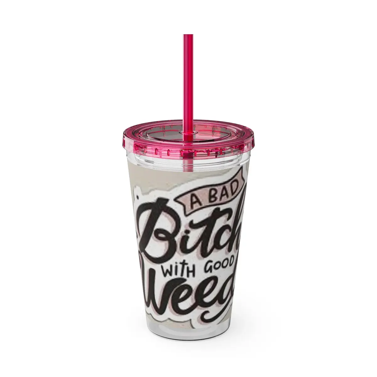 Tha Good Tumbler with Straw,