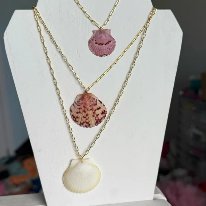 Gold Filled Sea Shell Necklace