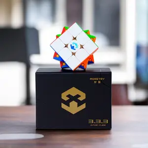 Magnetic Speed Cube 3x3 Puzzle Game Toy, Professional Level Brain Teaser for Beginners & Competitors, Ideal Gift for Teens & Adults, Rubik's Cube