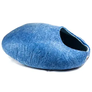 Yeti Pet Cave Cozy, handmade pet beds designed for cats, small dogs and other household critters Sustainable Handcrafted