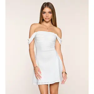 Sweet Escape Eyelet Mini Dress
