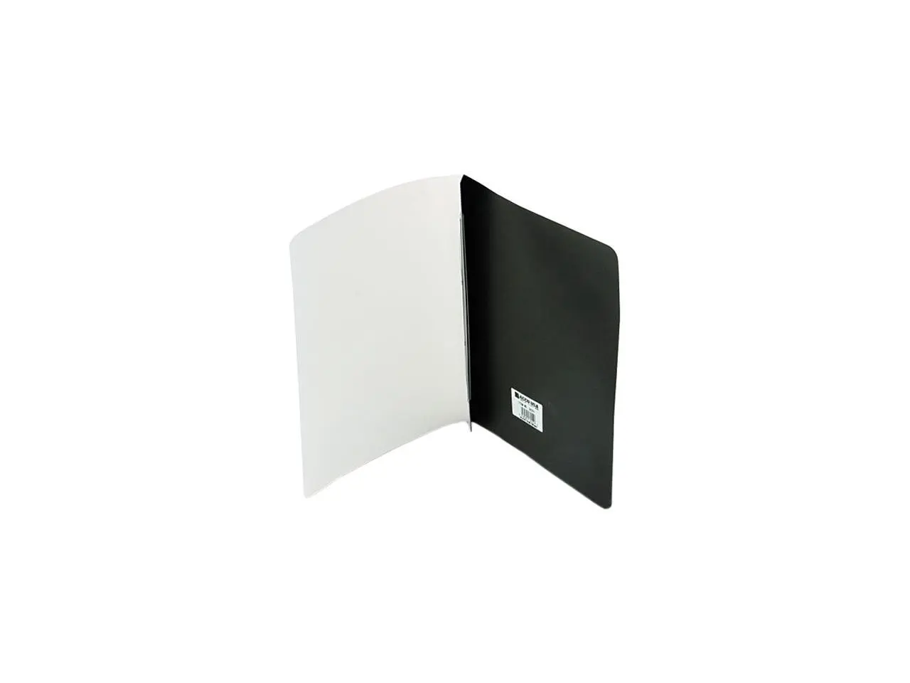 Acco 36251 Plastic Report Cover, Prong Clip, Letter, 3" Capacity, Frosted Cover/Black Back