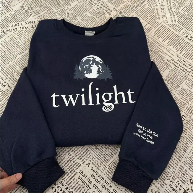 Twilight ESweatshirt and Hoodie, Twilight Saga Shirt, Bookish Sweater, Eclipse Breaking Dawn New Moon T-shirt, Sweatshirt and Hoodie