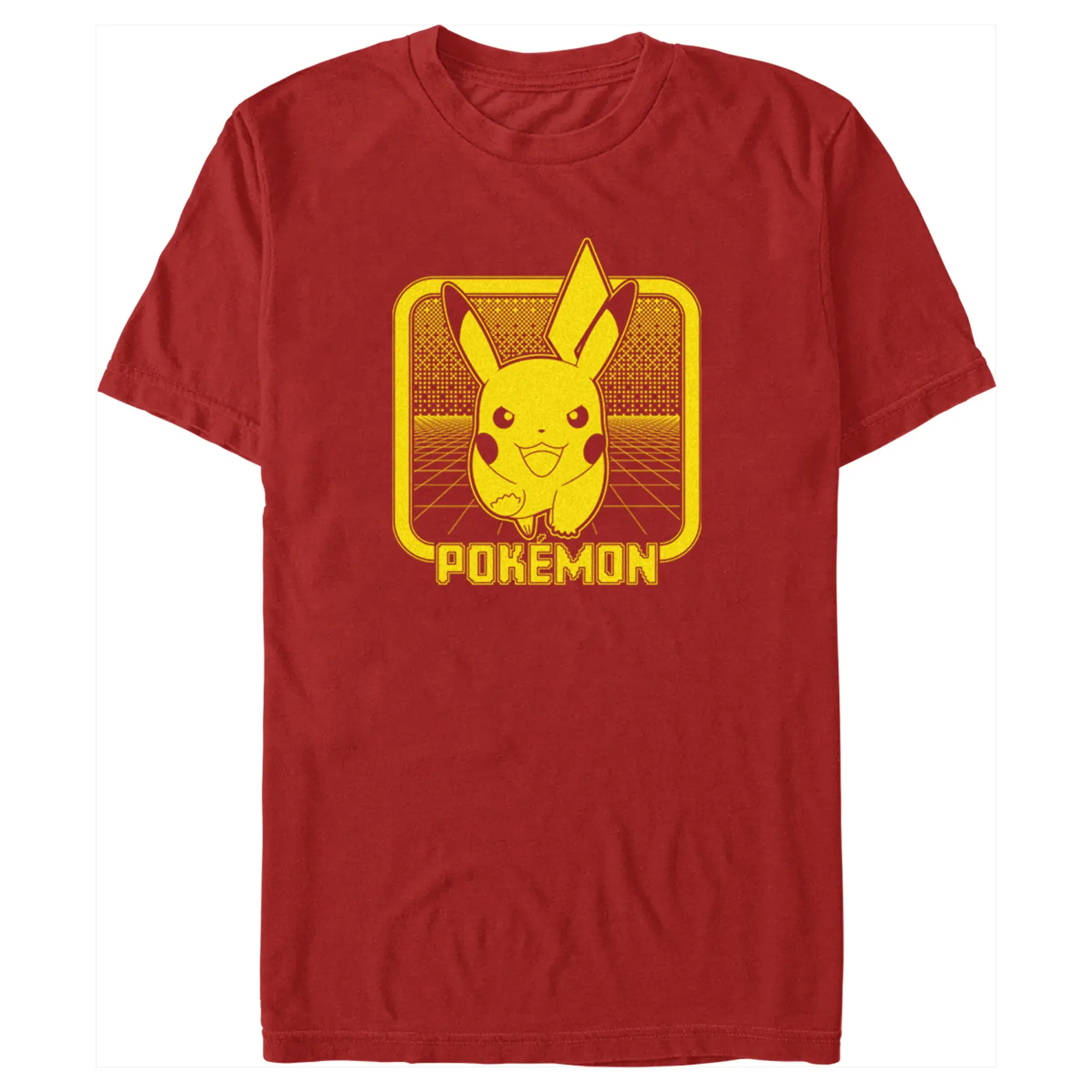 Men's Pokemon Digital Pikachu T-Shirt
