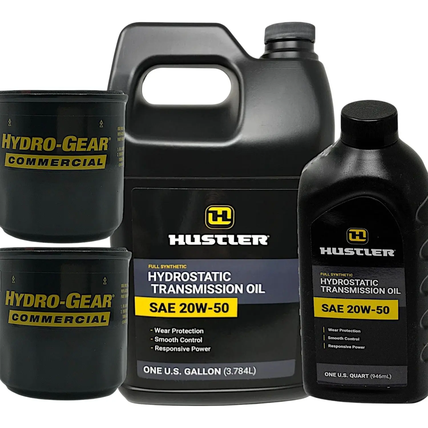 Hustler Mower 20W50 Hydrostatic Transmission Oil Change Kit