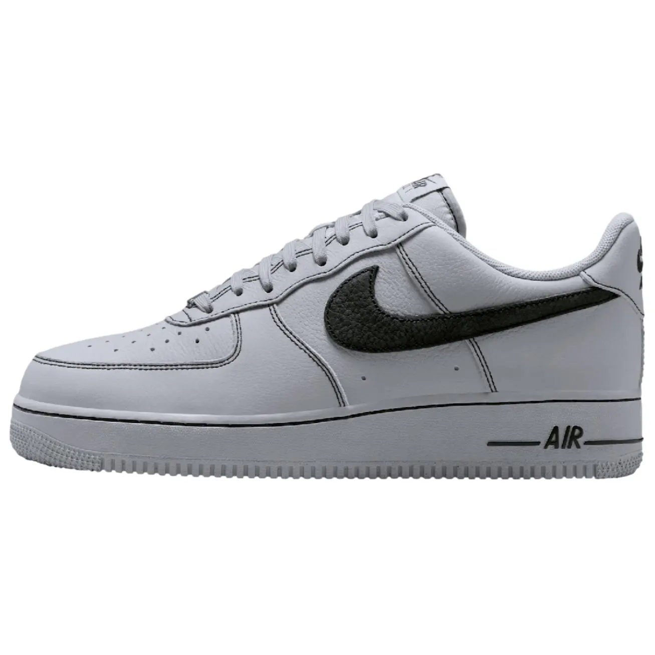Air Force 1 '07 LV8 'Wolf Grey Black' Sports Shoe, Men's Athletic Shoes (Unisex Option Available)