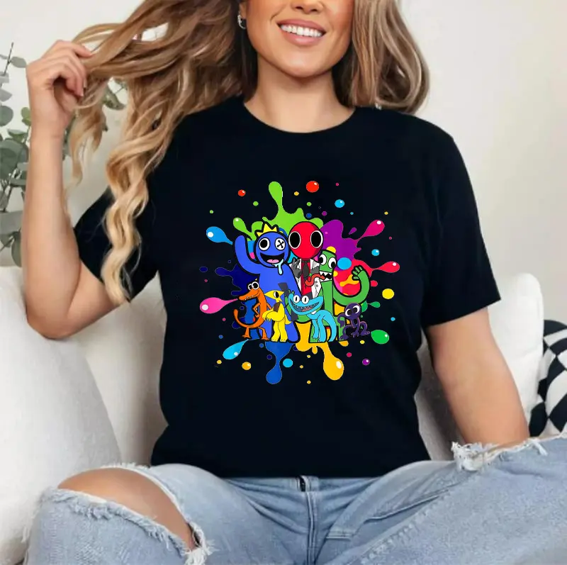 Rainbow Friend Costume For Boys Girls Top Womenswear Tshirt