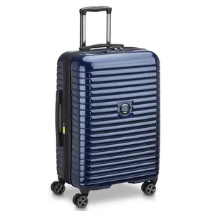 DELSEY Paris Cruise 3.0 Medium Expandable 4-Wheel Wheelie Lock Checked Luggage - Washable, Dual-Density Components, TSA Lock, Overweight Capacity Compatible, Four-Wheel Checked Luggage